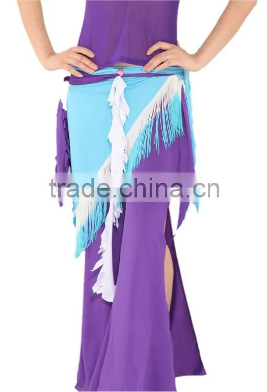 swegal SGBDJ13040 2colors fashion yellow and green sexy belly dancepurlhip scarf