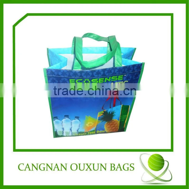 Eco friendly rpet shopping bag (recycled rpet bag)