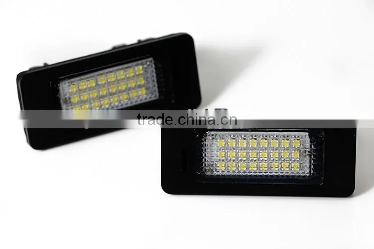 Best price guaranteed light up license plate DC12V-30V led license light for B mw 1,3,5 ,X series
