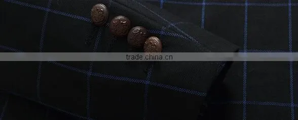 Fashion Checked Wedding Party Dresses For Men