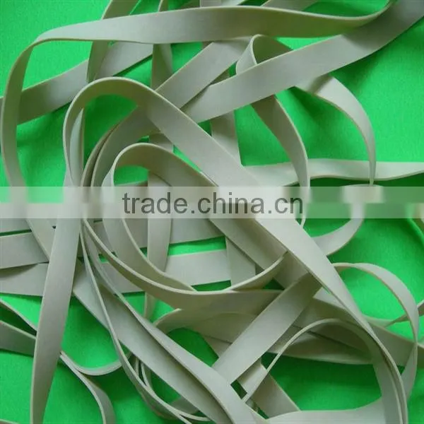 White rubber band for mask tape