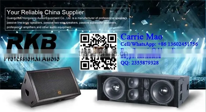 PW-215 daul 15 inch subwoofer speaker, subwoofer pro box