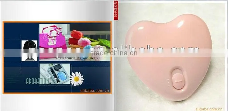 Wholesale Mobile Power Source Electric Hand Warmer Rechargeable Portable Heater