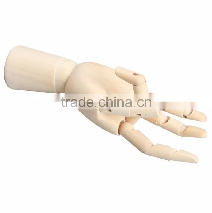 186cm Wooden Artist Articulated Right Hand Model Gift Art Alternatives SKETCH Hand Flexible Decoration Decoracao