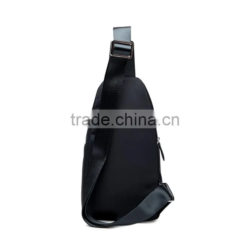 New design factory custom promotional men high quality nylon messenger bag