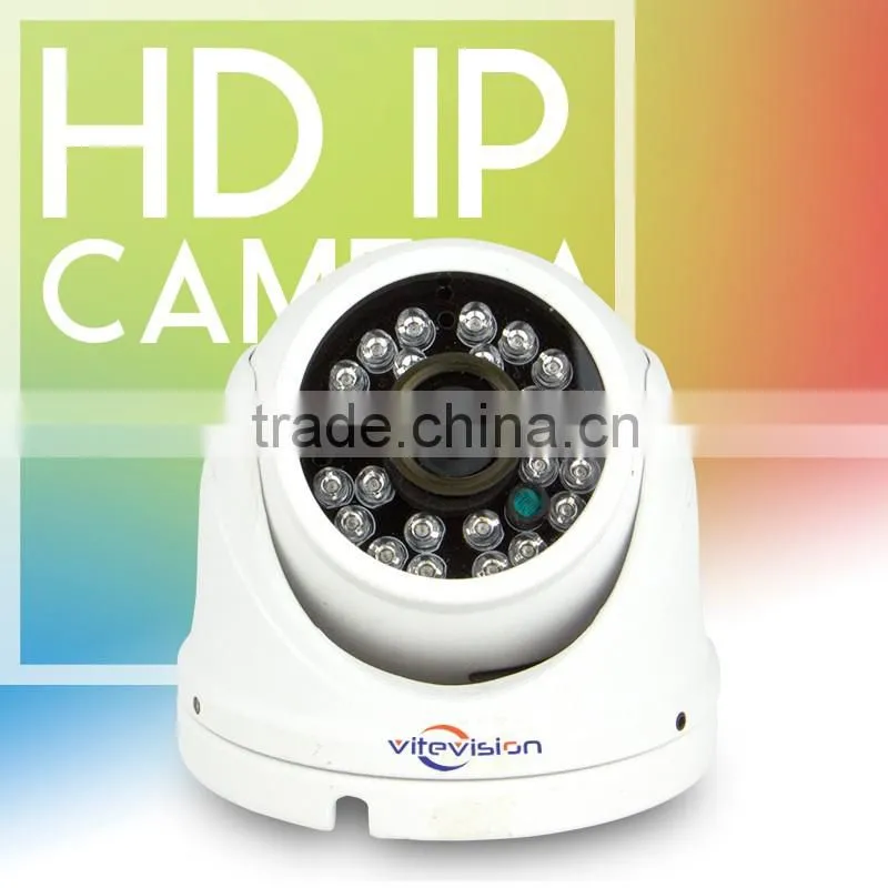 Vitevision brand low price network IP dome camera used in CCTV camera system