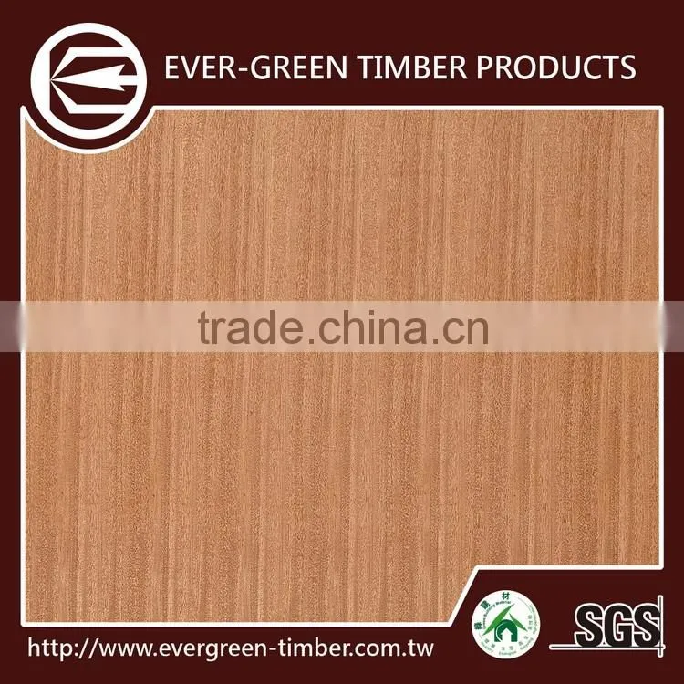 made in Taiwan mahogany veneer laminate sheet for hardwood plywood