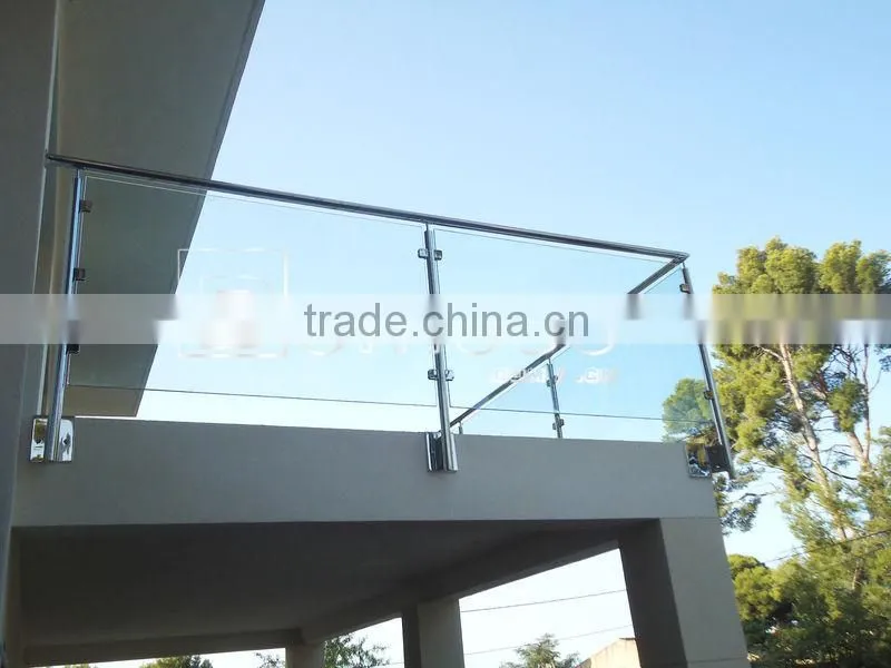 stainless and glass railing / deck railing alternatives