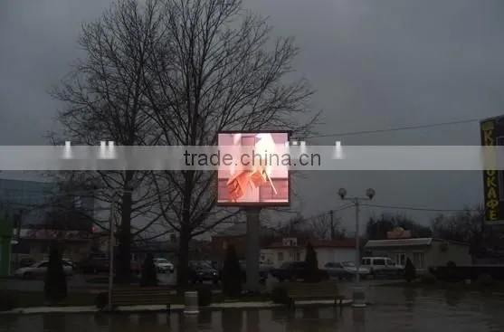 1680Hz refresh rate 1/4 scan 10000 dots/sqm smd p6 p10 outdoor led screen