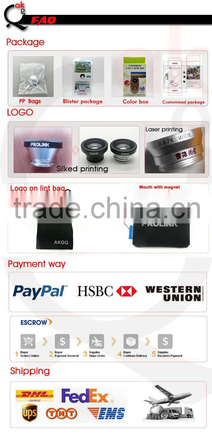 phone lens universal for iphone6& 6 plus