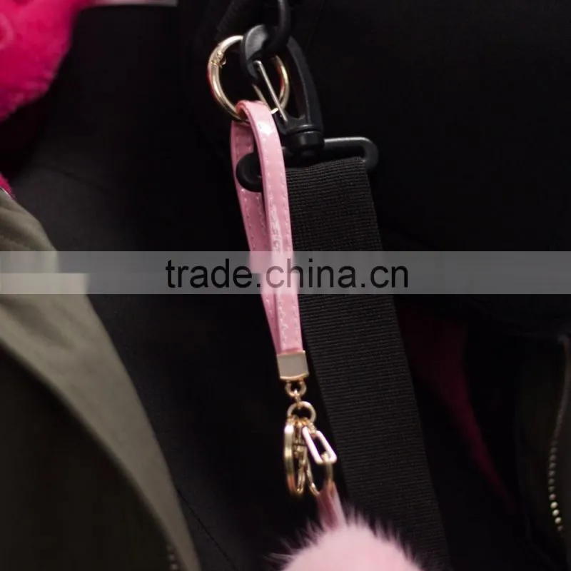 bear shape mink fur keyring/ lovely shape pendant/ rex mink fur rabbit