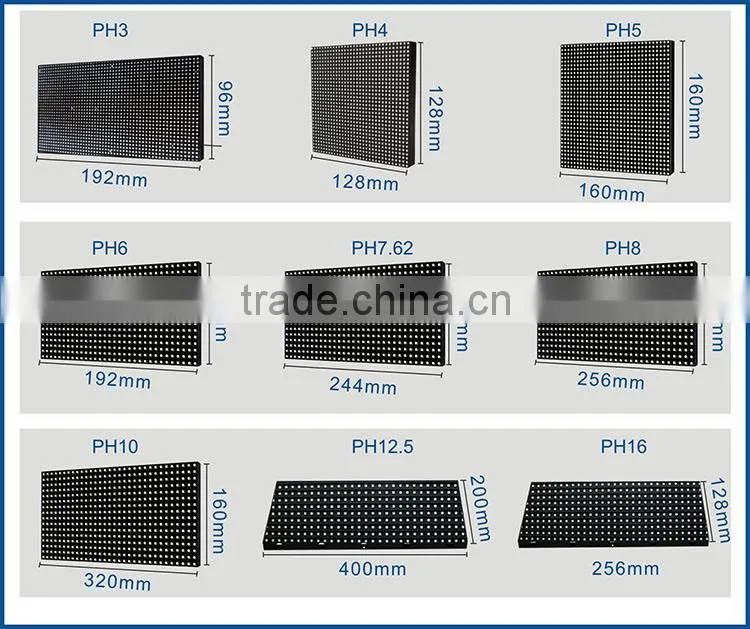 high definition LED wall sign display xxx video