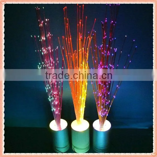 Optic Fiber Silk Flowers / Light Up Babysbreath Flower & Plants