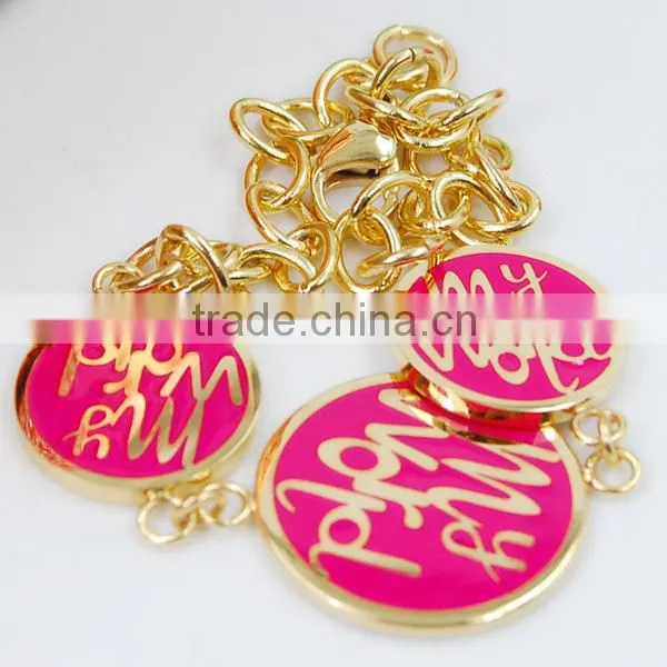 Brillant enamel Stainless Steel Bangle ,Epoxy Bracelets Jewelry.
