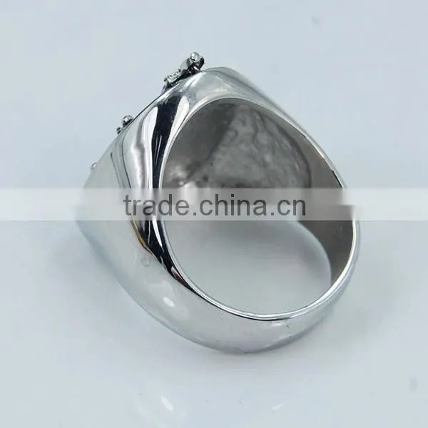 Wholesale Stainless steel punk ring,Rock and roll style ring,skull ring