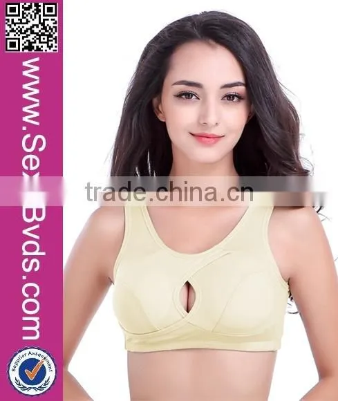 Women's Cool Comfort Seamless Running Yoga Fitness Push Up Ladies Sports Bra