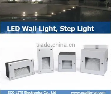 2016 stainless steel ultra thin IP65 6w led stair light