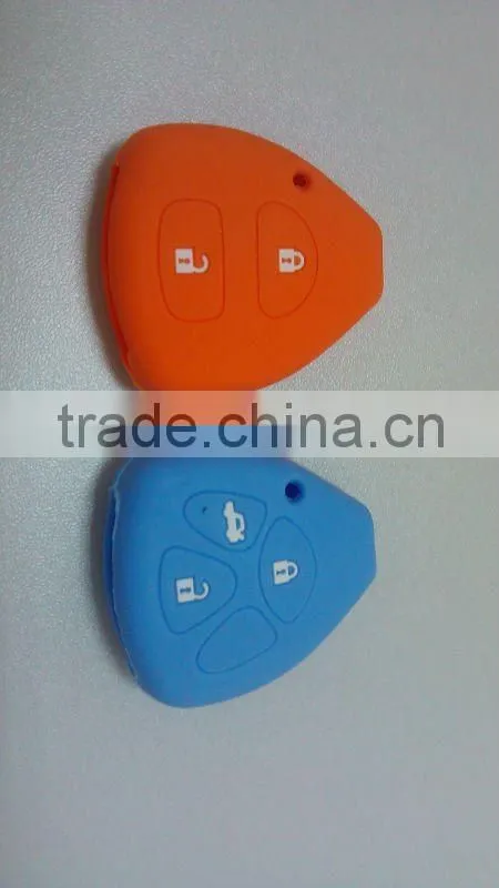 silicone key car case for TOYOTA AND COROLLA