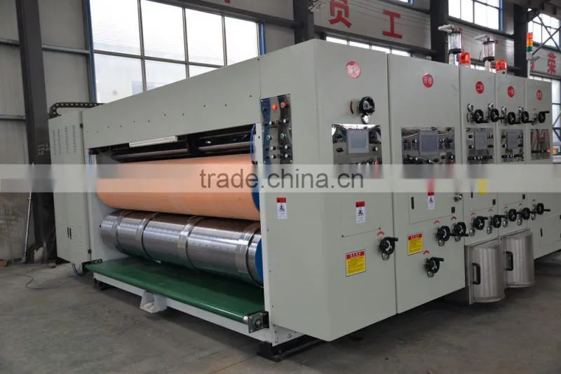 SMYS-GZ-408 SOOME high speed corrugated carton printing slotting machine
