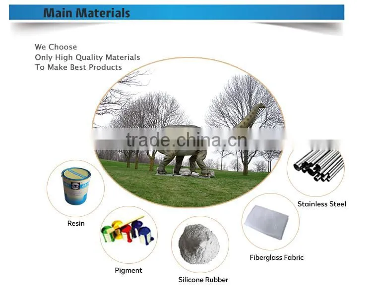 OA-FD-150422K2 Outdoor decoration fiberglass statue