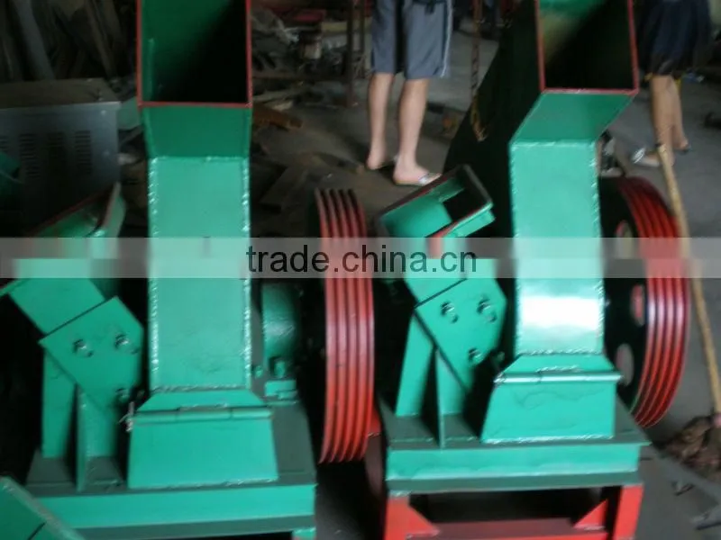 Wood chipper for sawdust coconut shell/ logs/hardwood pieces for barbeque charcoal008613673685830 with CE