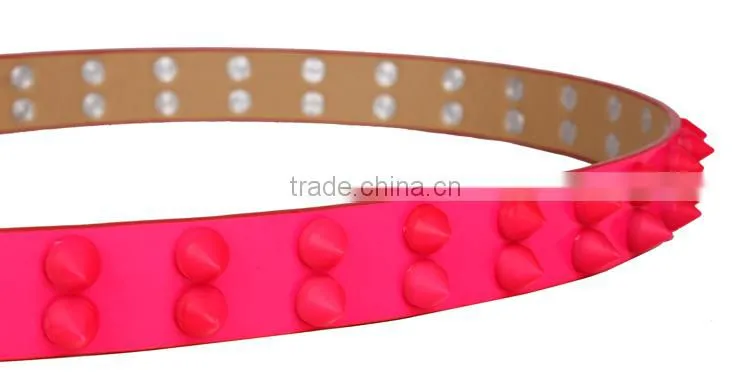 2016 fashion women leather belt