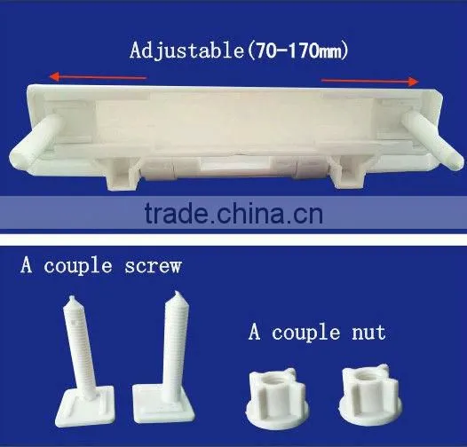 1026 PP material elongated american standard wc