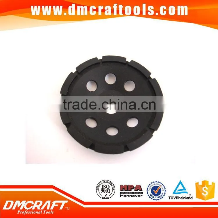 Imoressed Solt Cup Wheel-Aluminum Back diamond cup wheel