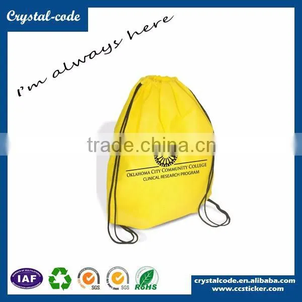 Customized High Quality PP Nonwoven Drawstring Bag hs Code
