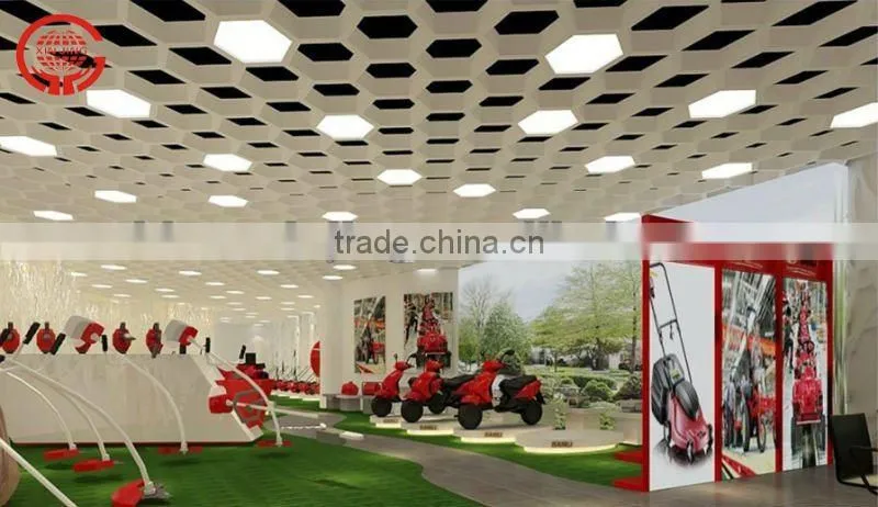 Curved metal ceiling/aluminum false ceiling