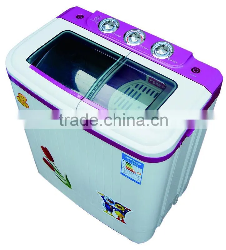 3.5kg mini twin tub semi automatic washing machine with spin dry