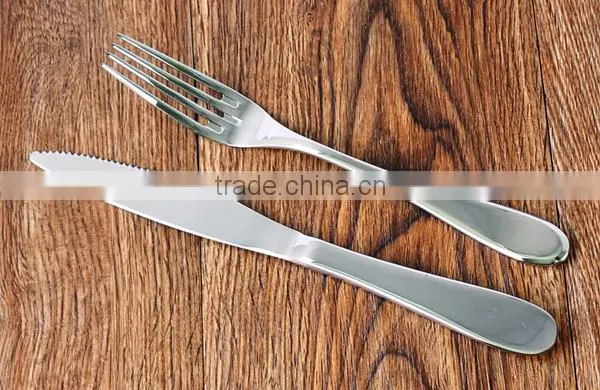 Sterling silver custom flatware round handle flatware german flatware for hotel restaurant household gift dealer and wholesale