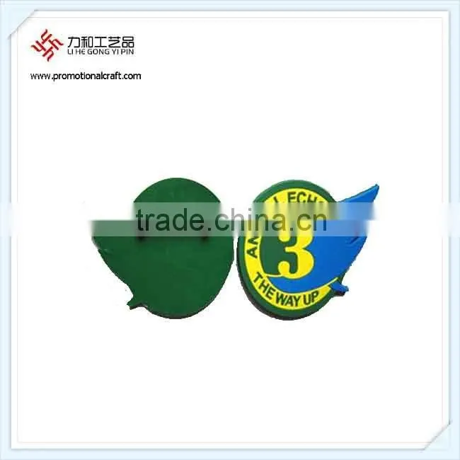 Custom Antique Rubber Brooch For Hand in Hand Public Benefit Activities