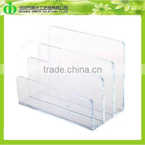 DDO-0049 Trade Assurance Modern Acrylic Desktop Letter Holder
