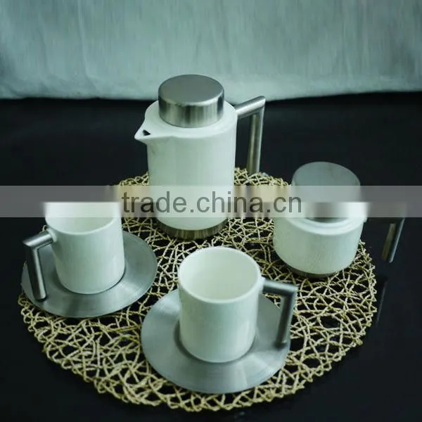 ceramic coffee set