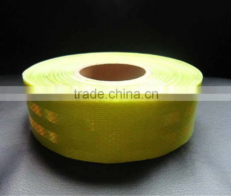 Fluorescence Yellow Reflective Tape