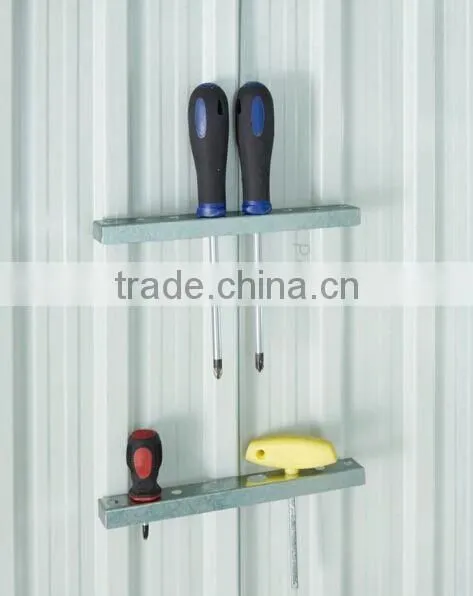 Professional 10 Hole Drying Rack Storage Display Bracket Shelf for Sheds / Garages / Greenhouses