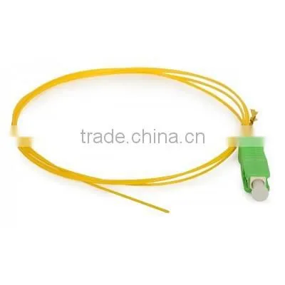 9/125 SM sc/pc optic pigtail,sc/upc fiber optic cable pigtail
