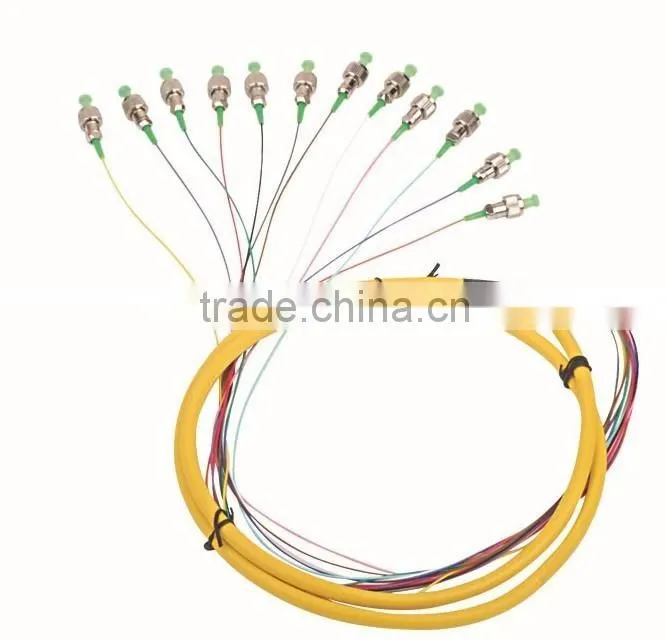 FC/UPC SM Simplex 2.0mm G.652D Fiber Optic Pigtail with Loose tube cable