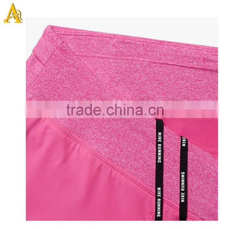 Woman Athletic sports fitness shorts wholesale gym wear