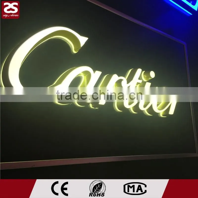 top quality advertising led alphabet mini letter