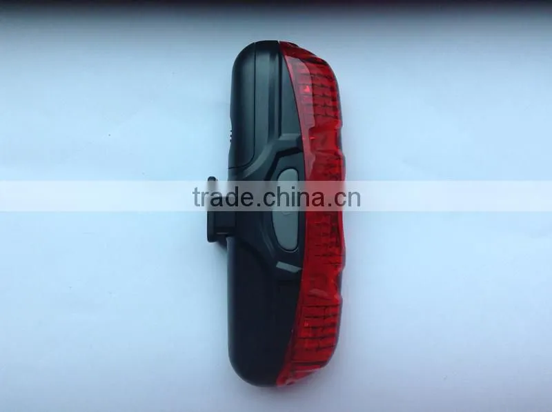 High quality factory direct sale cheap 5 red LED bicycle tail light