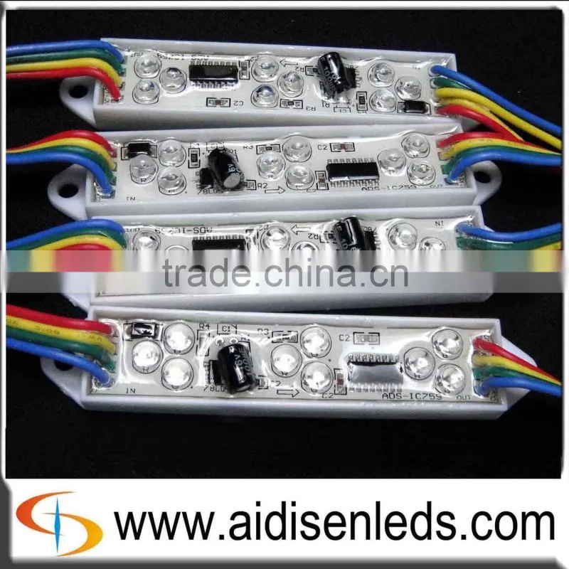 Waterproof RGB addressable boxlight led module light for arcylic sign