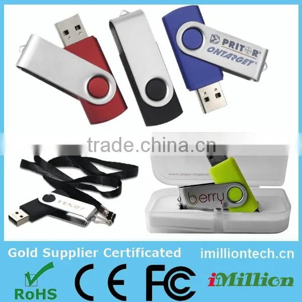 Bulk 1gb usb flash drives,corporate gift usb memory stick ,promotional twister usb printed logo