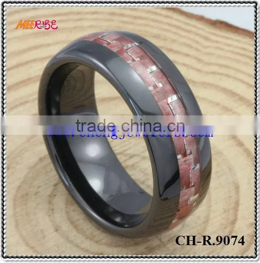 2015 New black diamond ceramic rings for engagement