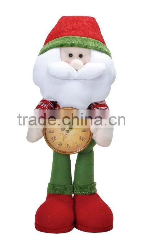 Wall clock with christmas design