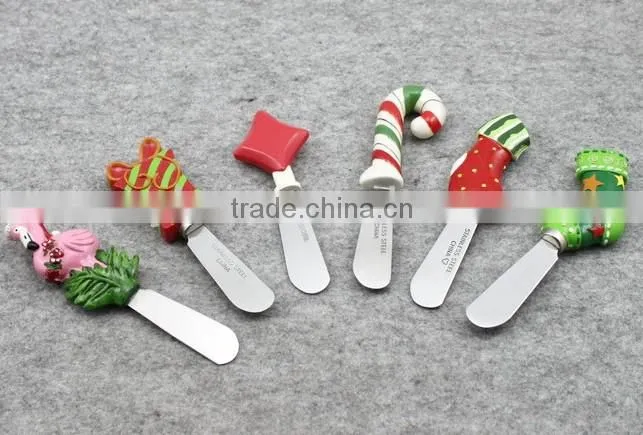 resin handle butter knife