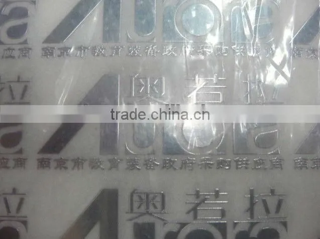 Custom 3d logo metal sticker
