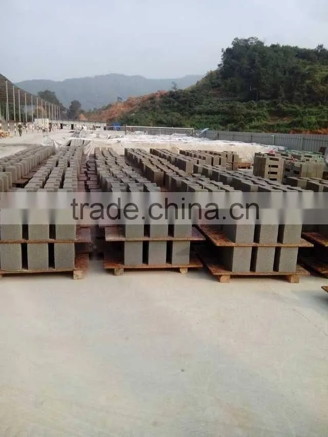 Bamboo pallet for concrete block making machine- brick block laying pallets