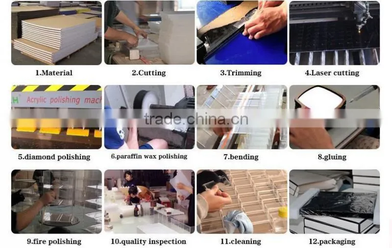 Handmade MDF wood stands C clip watch display mdf design acrylic wood displays in China
